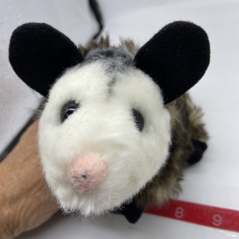 Opossum Plush Realistic Animal Toy Rodent Stuffed Toy 10" - Picture 6 of 6